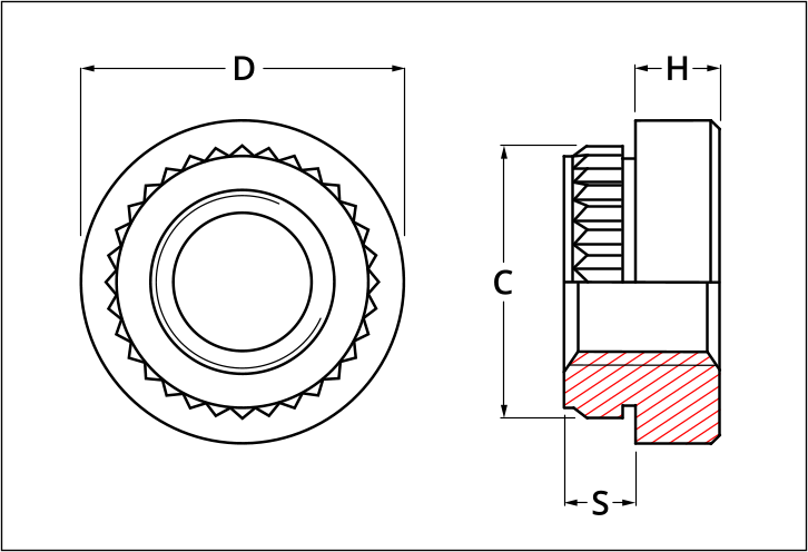 Examples of PC Boards after insertion, cutting and clinching