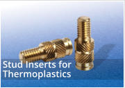 Post Moulded Stud Inserts for Thermoplastics